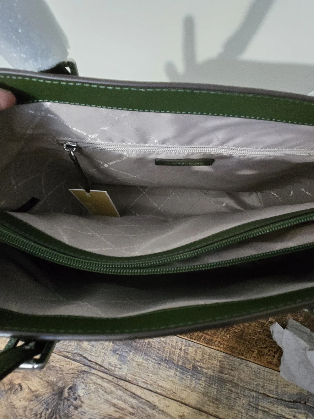 Michael Kors Voyager Color-Block Tote And Wallet Set